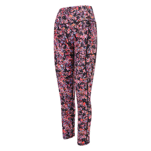 Supportive, functional and comfortable, our leggings feature:  High waisted fit.  Full leg length.  Two side pockets.  Four way stretch and sweat wicking fabric.  Each pair of leggings have been made from 18 recycled plastic bottles in a certified factory.