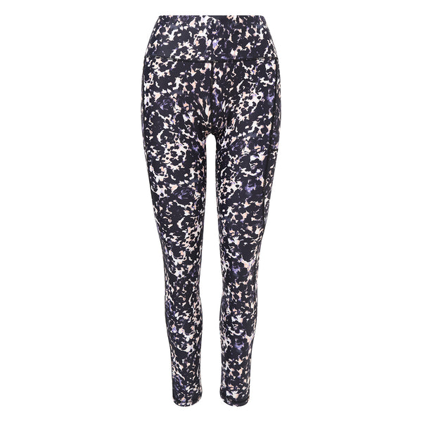 Supportive, functional and comfortable, our leggings feature:  High waisted fit.  Full leg length.  Two side pockets.  Four way stretch and sweat wicking fabric.  Each pair of leggings have been made from 18 recycled plastic bottles in a certified factory.