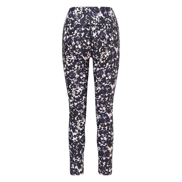 Supportive, functional and comfortable, our leggings feature:  High waisted fit.  Full leg length.  Two side pockets.  Four way stretch and sweat wicking fabric.  Each pair of leggings have been made from 18 recycled plastic bottles in a certified factory.