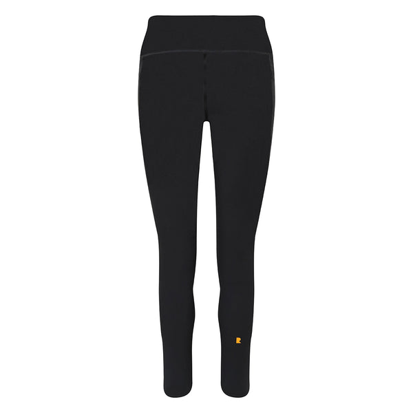 Supportive, functional and comfortable, our leggings feature:  High waisted fit.  Full leg length.  Two side pockets.  Four way stretch and sweat wicking fabric.  Each pair of leggings have been made from 18 recycled plastic bottles in a certified factory.