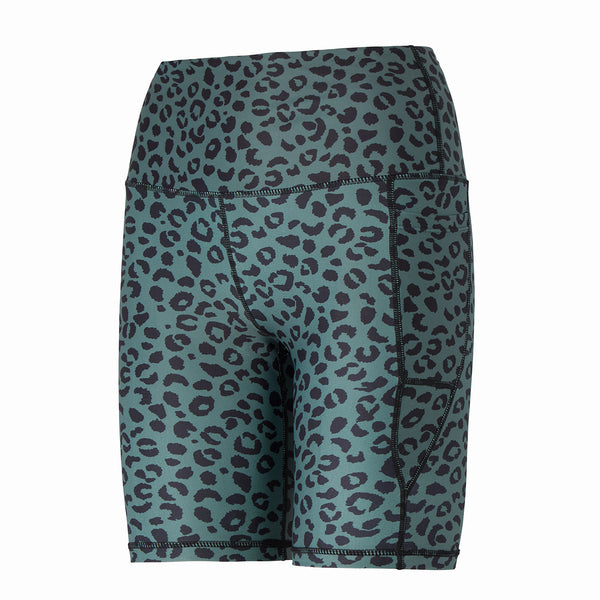 Supportive, functional and comfortable.  Our shorts feature:  High waisted fit.  Mid thigh leg.  Two side pockets.  Four way stretch and sweat wicking fabric.  Each pair of shorts have been made from 8 recycled plastic bottles in a certified factory