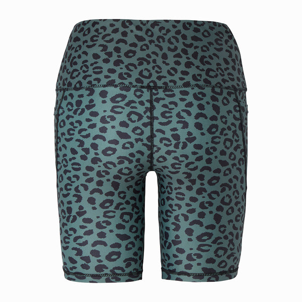 Supportive, functional and comfortable.  Our shorts feature:  High waisted fit.  Mid thigh leg.  Two side pockets.  Four way stretch and sweat wicking fabric.  Each pair of shorts have been made from 8 recycled plastic bottles in a certified factory